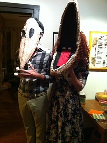 Barbara and Adam Maitland - Beetlejuice Movie Costumes