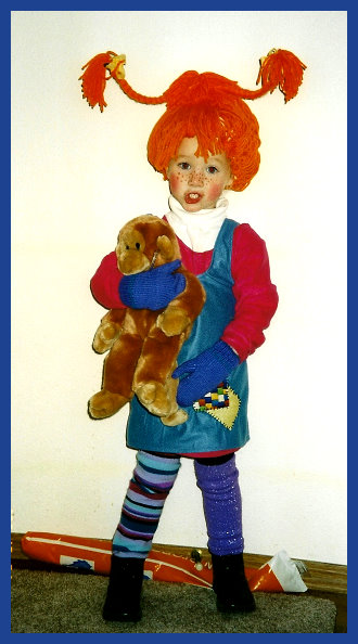 Pippi Longstocking Costume