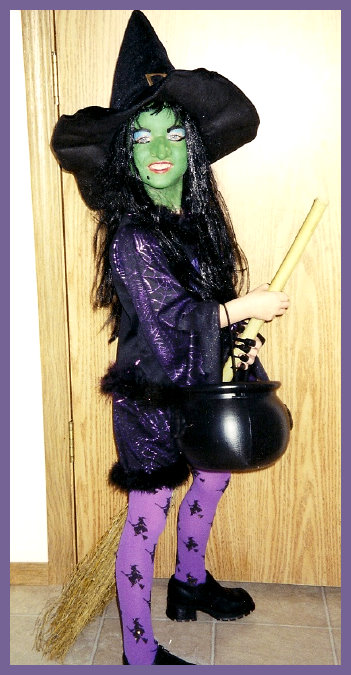 Homemade Wicked Witch Costume