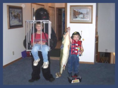 Caged Zoo Keeper Costume