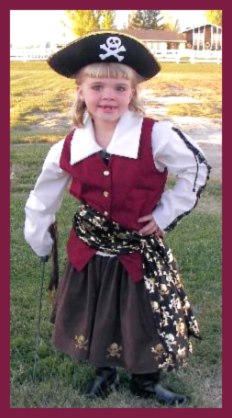 Pirate Girl Costume