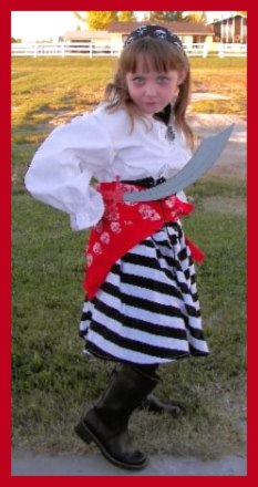 Pirate Girl Costume