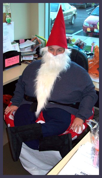 Gnome on a Toadstool Costume